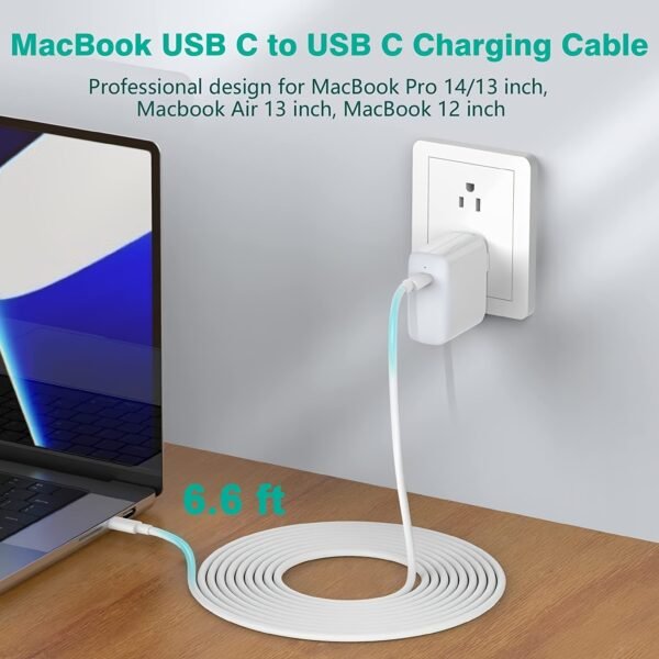 USB-C to USB-C Charging Cable 60W -- MotPoet