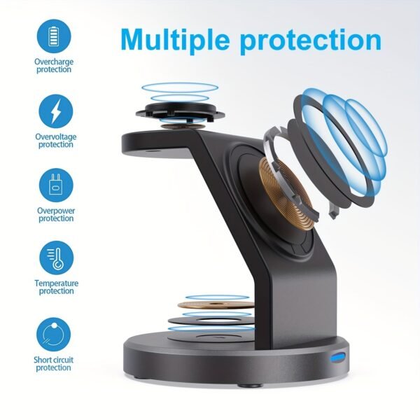 3-in-1 Magnetic Wireless Charger Ultra -- MotPoet