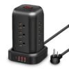 16-in-1 Power Strip Tower -- MotPoet