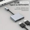 2-in-1 HDTV to Type-C Extension -- MotPoet