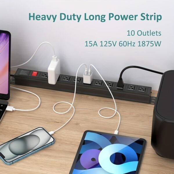 Long Power Strip -- MotPoet