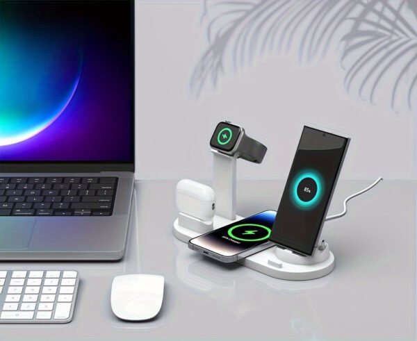 6-in-1 Magnetic Foldable Wireless Charger Pro -- MotPoet