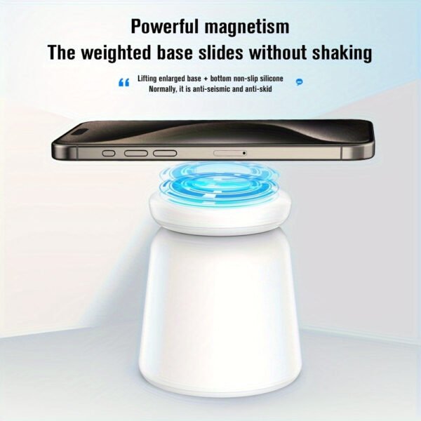 3-in-1 Magnetic Foldable Wireless Charger -- MotPoet
