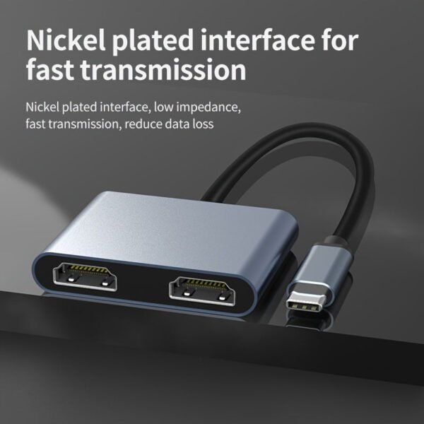 2-in-1 HDTV to Type-C Extension -- MotPoet