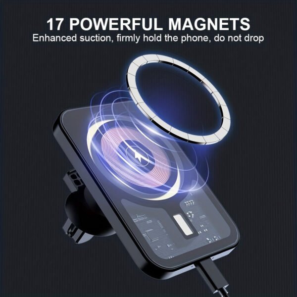 Magnetic Wireless Car Charger Pro -- MotPoet