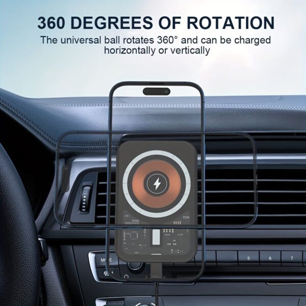 Magnetic Wireless Car Charger Pro -- MotPoet