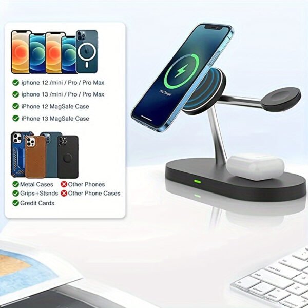 5-in-1 Magnetic Wireless Charger -- MotPoet
